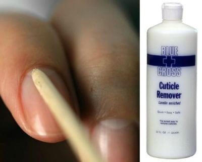 soin des ongles, enlever la keratine